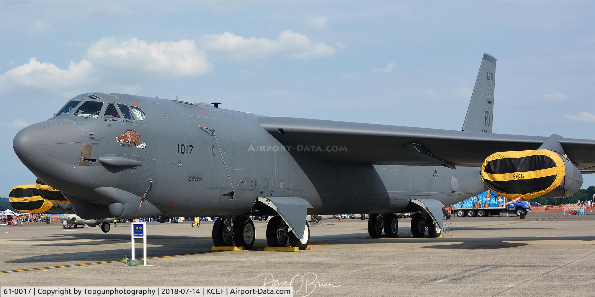 61-0017, 1961 Boeing B-52H Stratofortress C/N 464444, 93rd BS