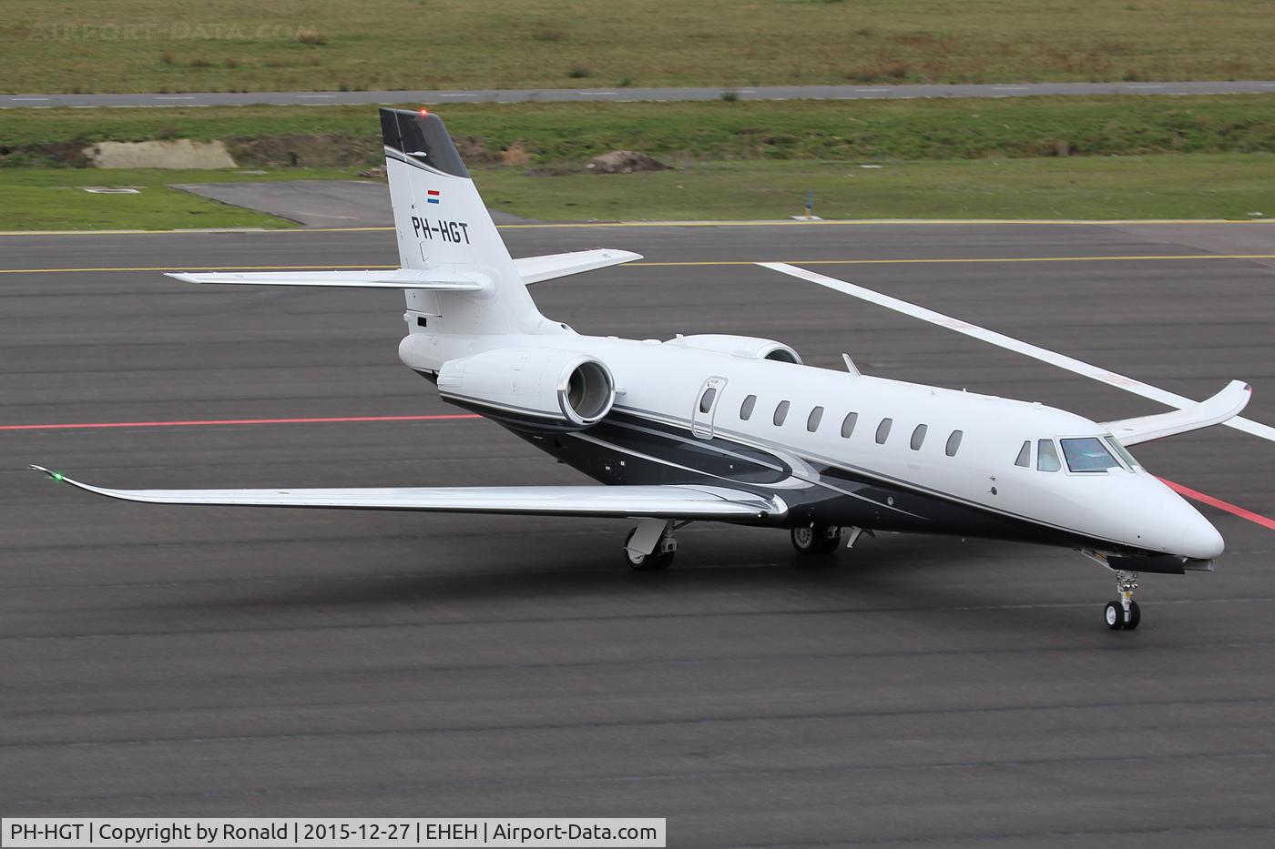 PH-HGT, 2014 Cessna 680 Citation Sovereign+ C/N 680-0530, at eheh