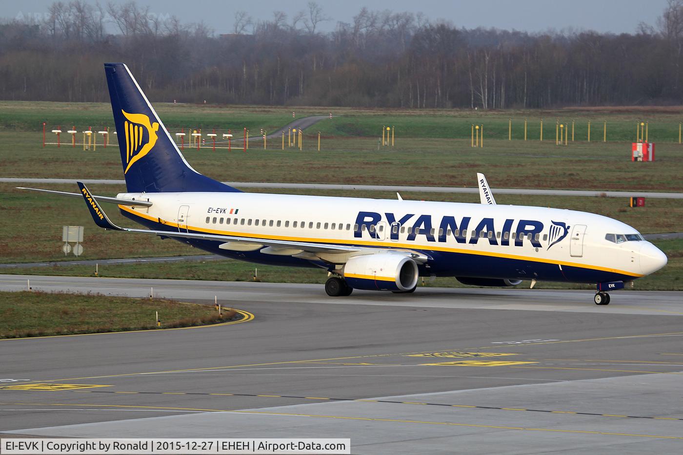 EI-EVK, 2012 Boeing 737-8AS C/N 40298, at eheh