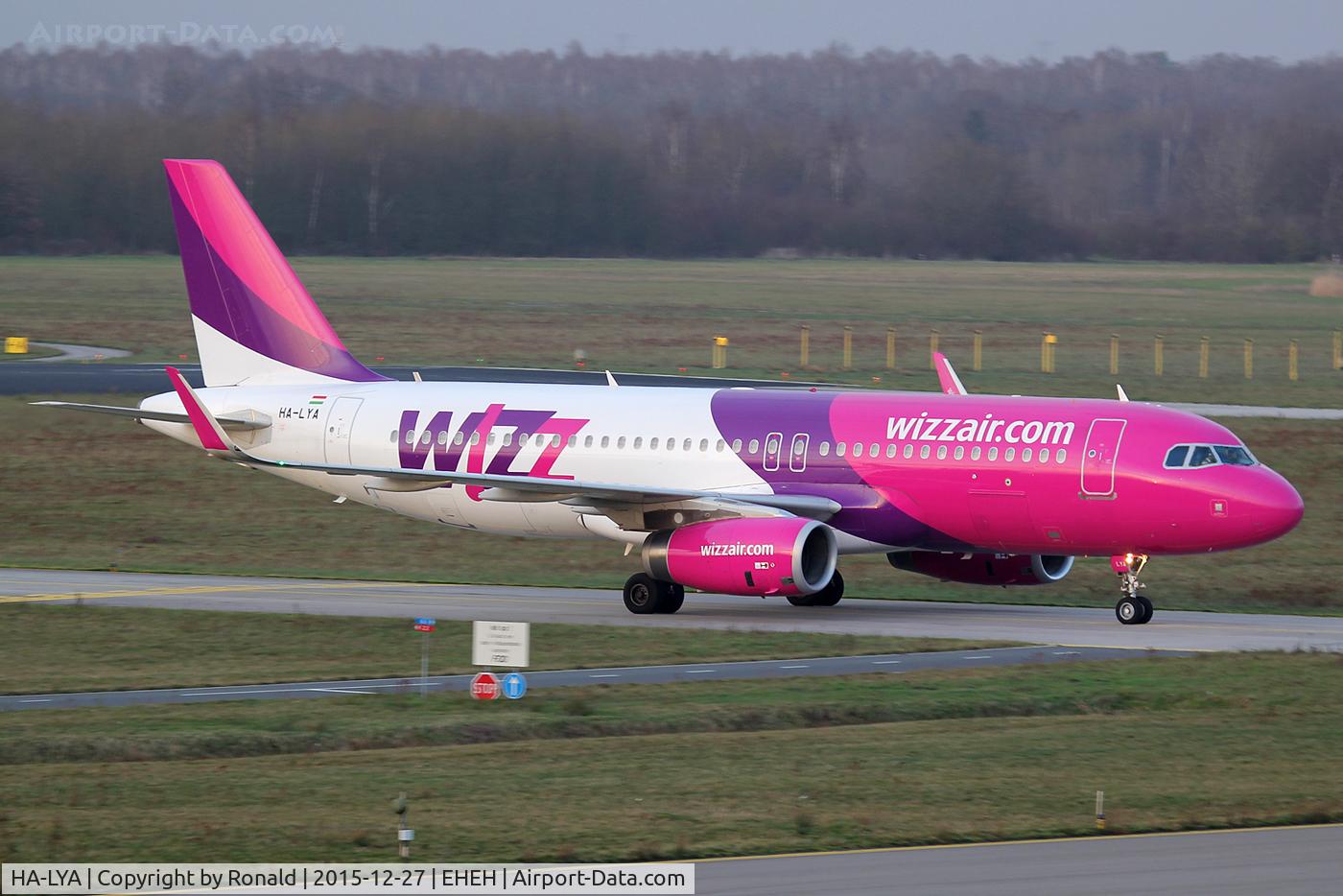 HA-LYA, 2014 Airbus A320-232 C/N 6077, at eheh