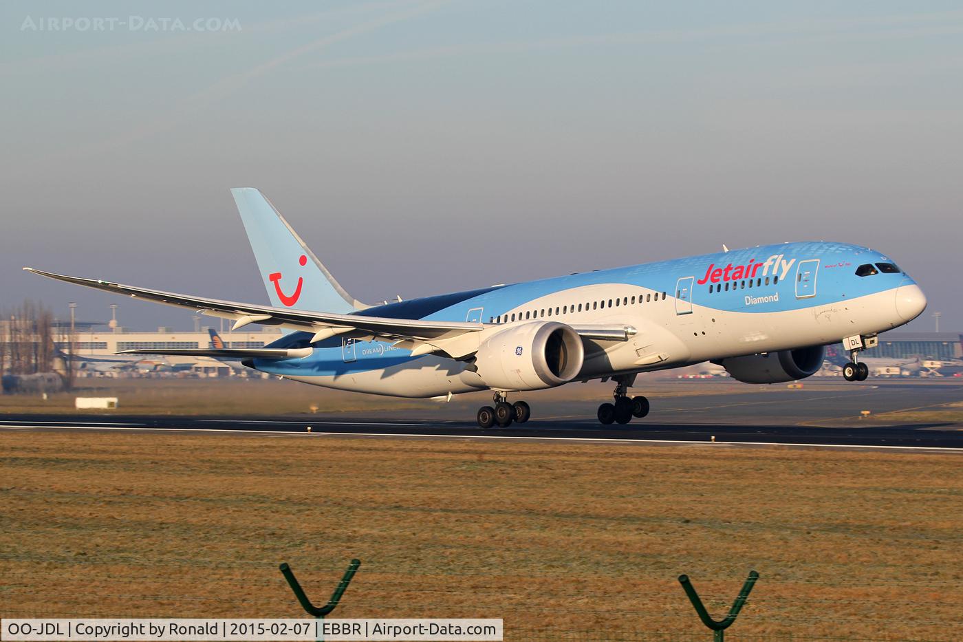 OO-JDL, 2013 Boeing 787-8 Dreamliner C/N 34425, at bru