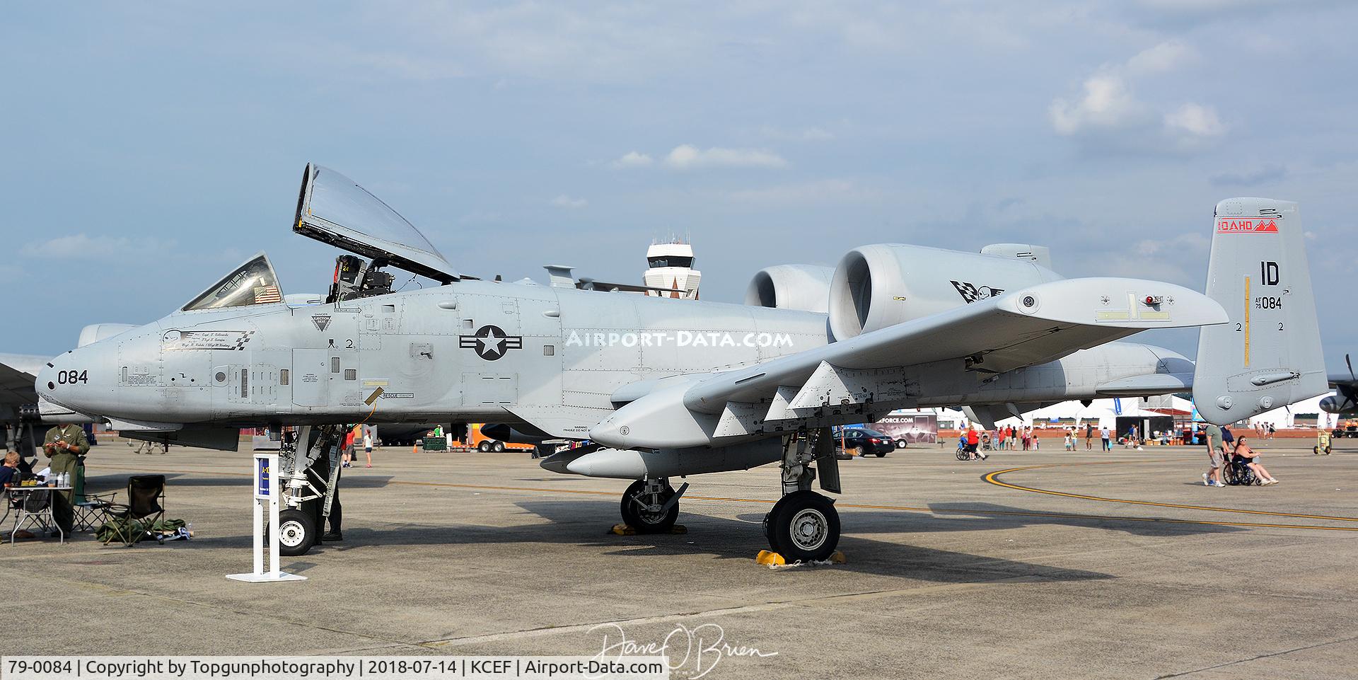 79-0084, 1979 Fairchild Republic A-10C Thunderbolt II C/N A10-0348, Westover Static 2018