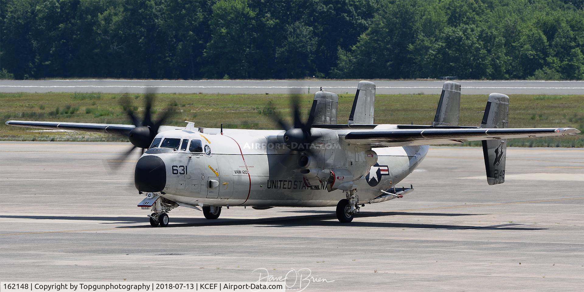 162148, Grumman C-2A Greyhound Greyhound C/N 28, Static Arrival
