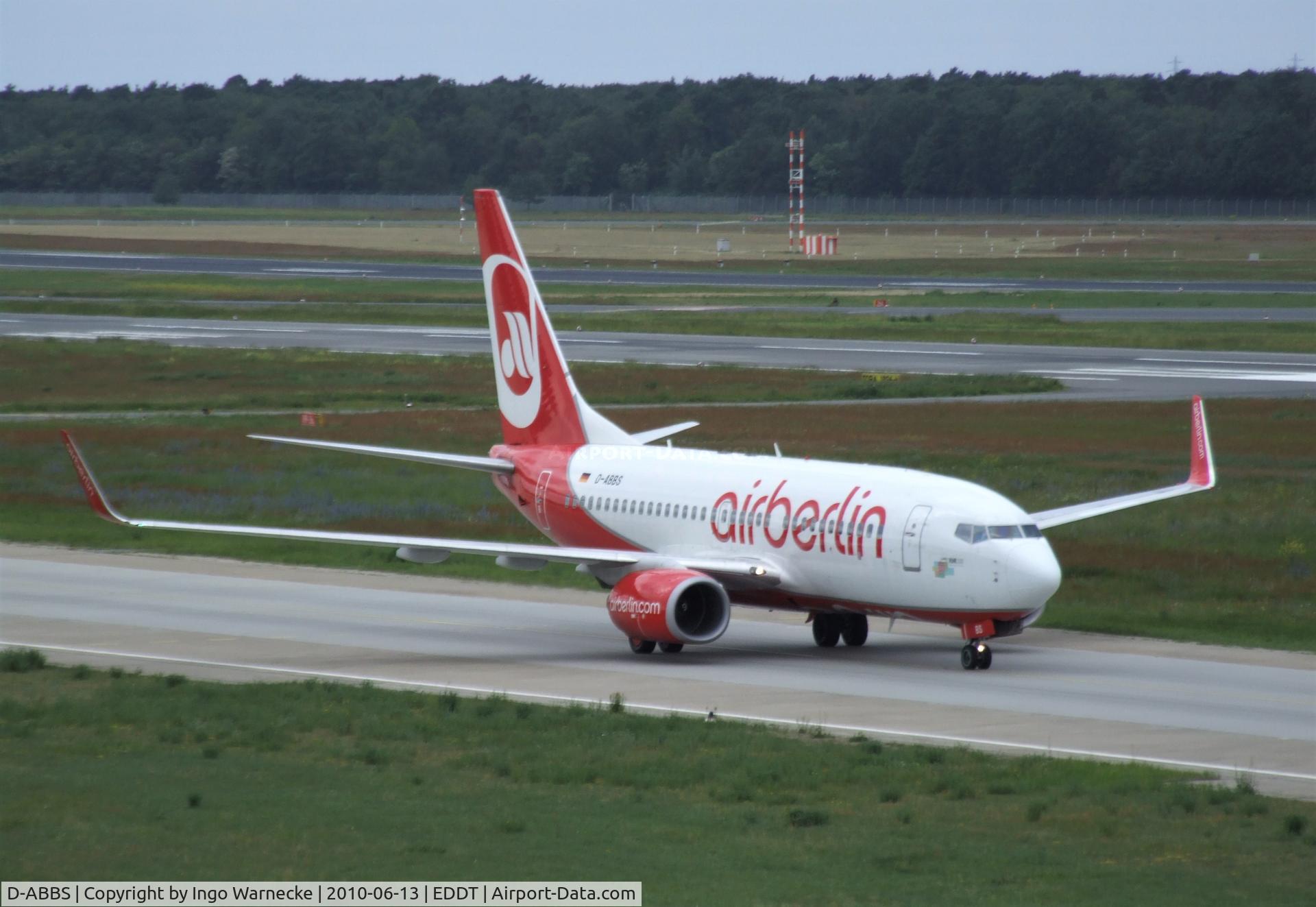 D-ABBS, 2001 Boeing 737-76N C/N 28654, Boeing 737-76N of airberlin at Berlin/Tegel airport