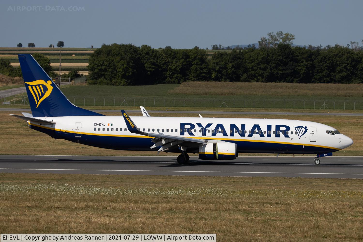 EI-EVL, 2012 Boeing 737-8AS C/N 40299, Ryanair Boeing 737
