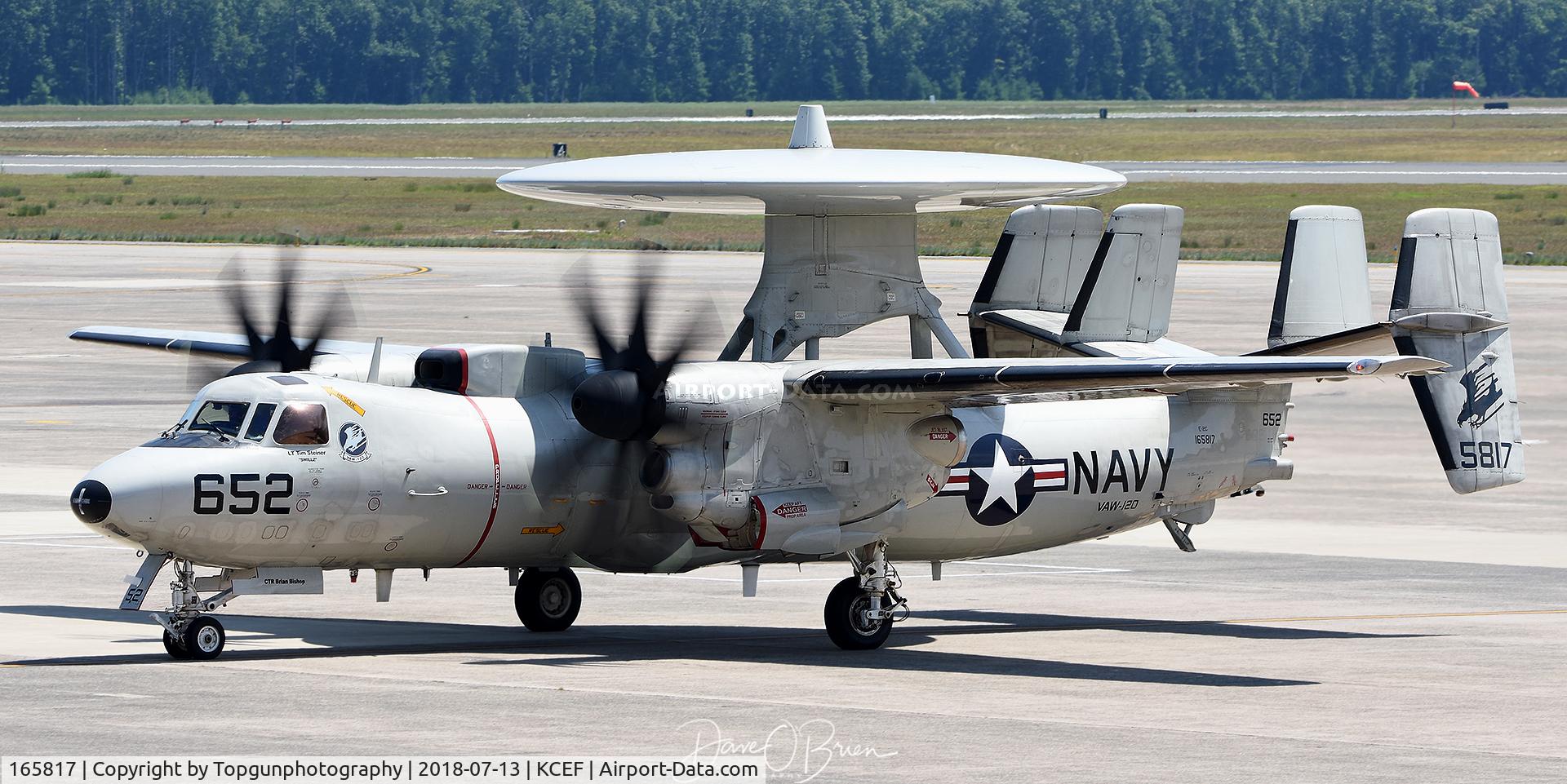 165817, 2000 Northrop Grumman E-2C Hawkeye C/N A188, VAW-120
