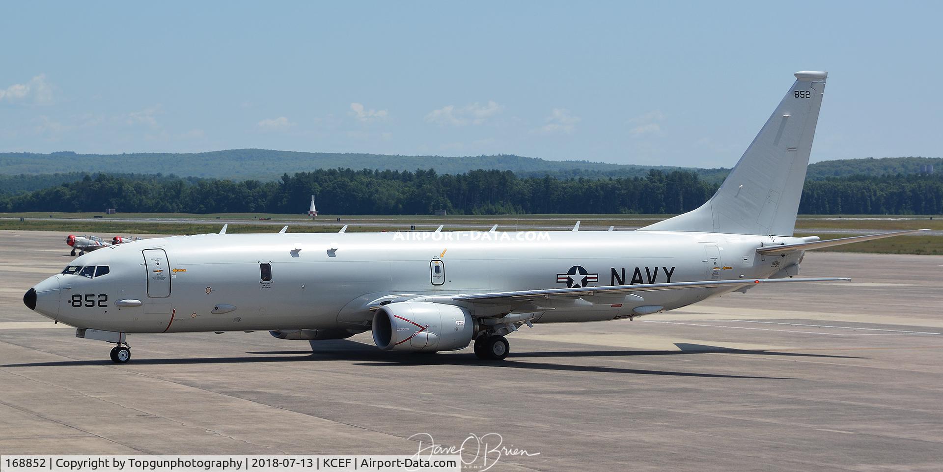 168852, 2015 Boeing P-8A Poseidon C/N 44144, VP-9 Static Arrival