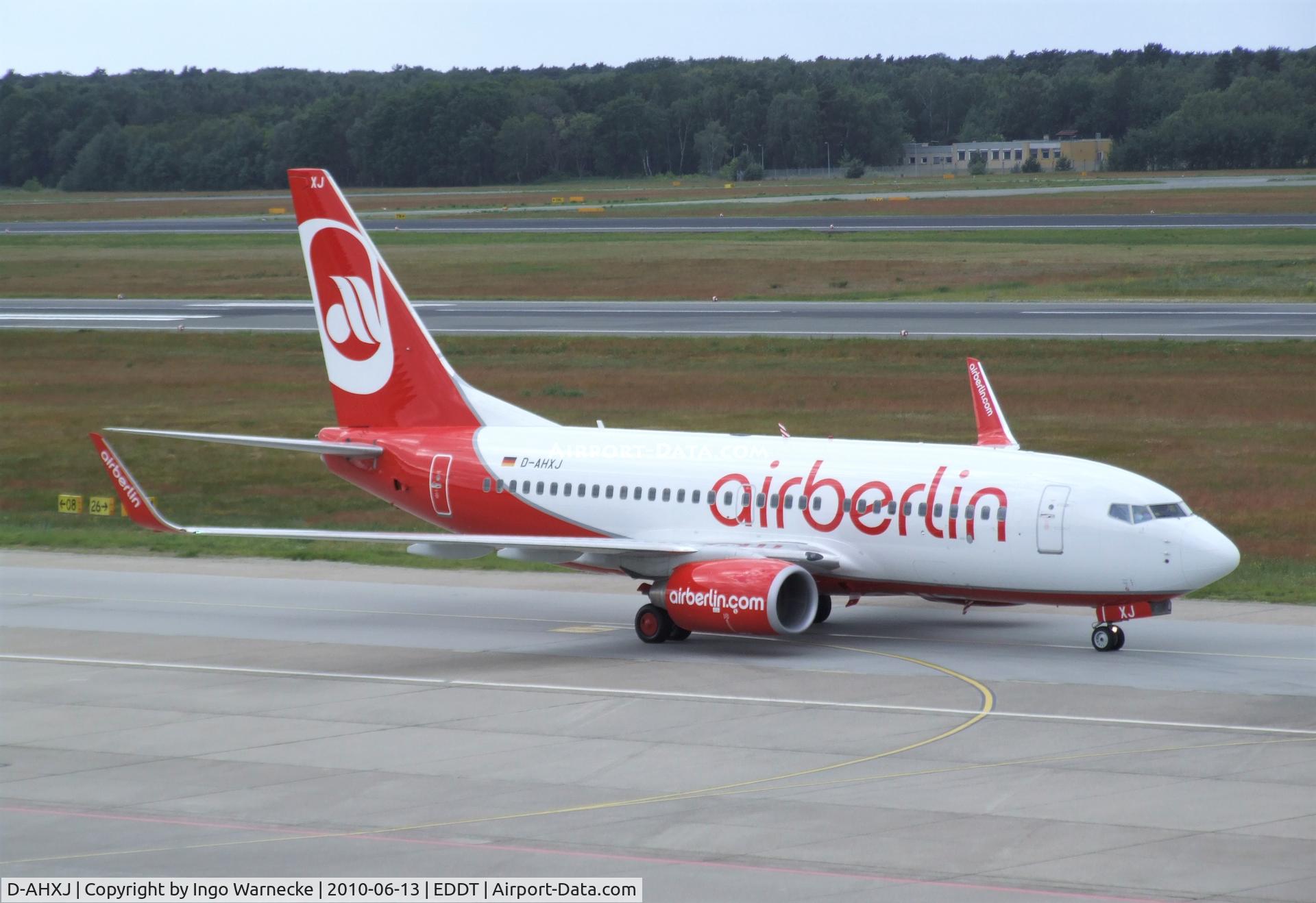 D-AHXJ, 2008 Boeing 737-7Q8 C/N 35277, Boeing 737-7Q8 of airberlin at Berlin/Tegel airport