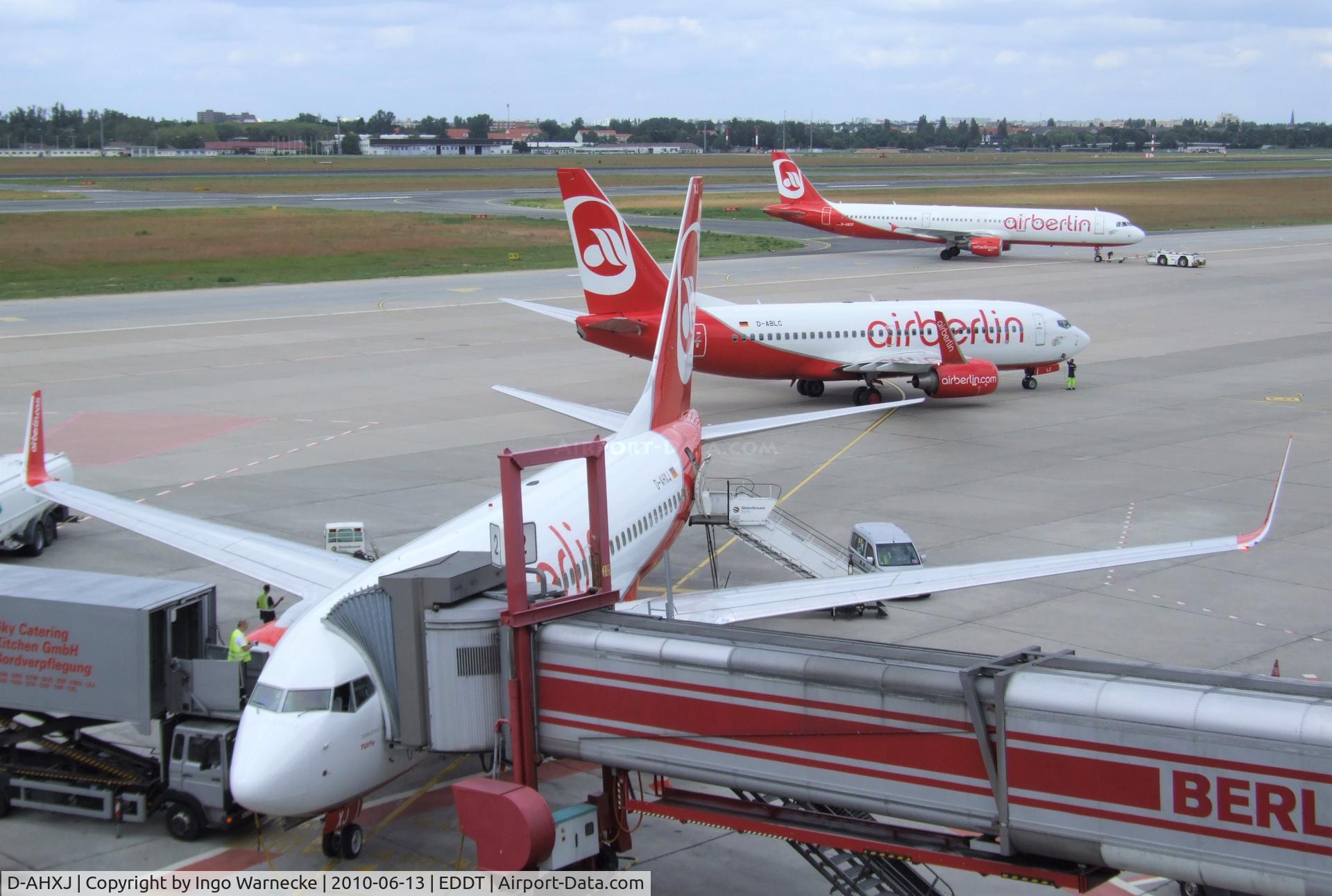 D-AHXJ, 2008 Boeing 737-7Q8 C/N 35277, Boeing 737-7Q8 of airberlin at Berlin/Tegel airport