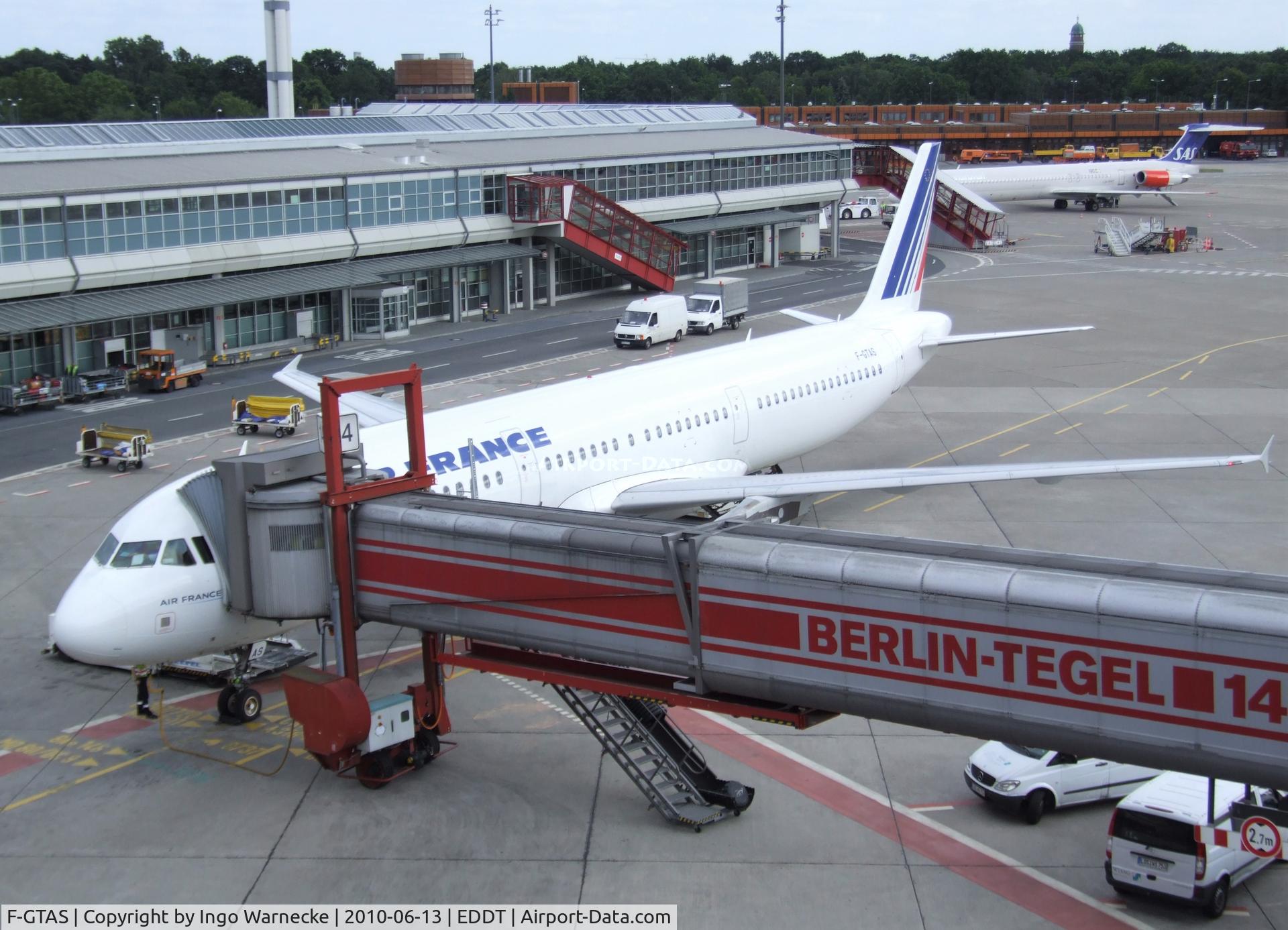 F-GTAS, 2008 Airbus A321-212 C/N 3419, Airbus A321-212 of Air France at Berlin/Tegel airport