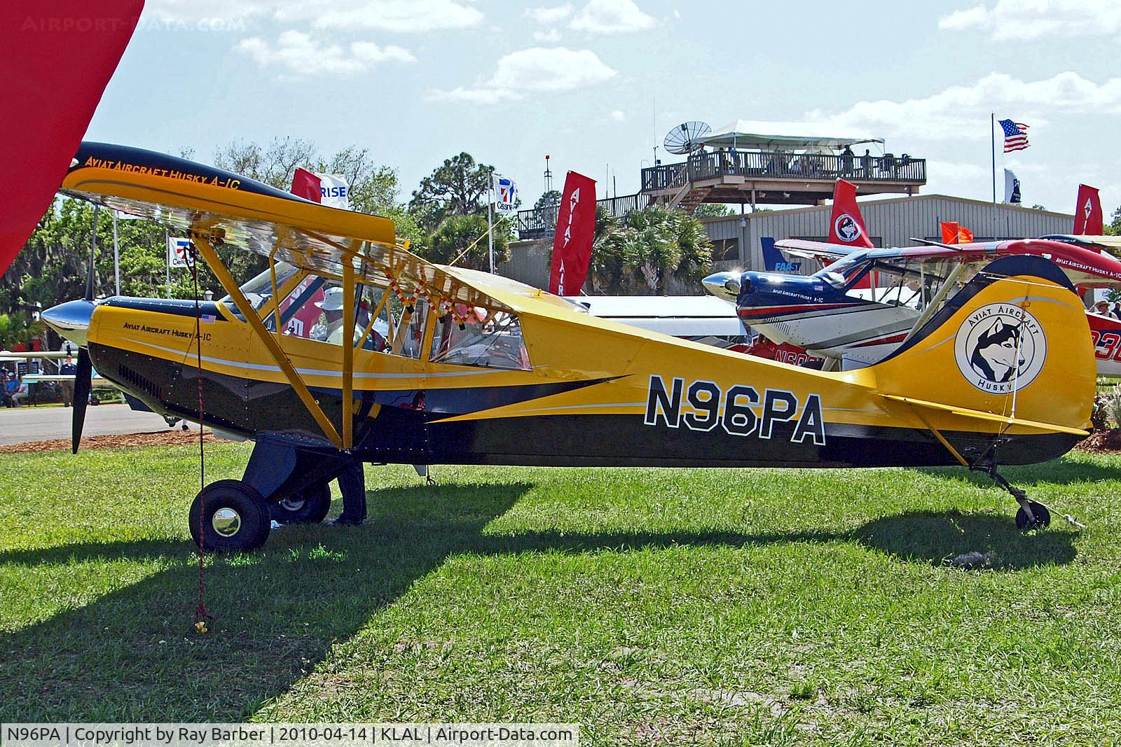 N96PA, Aviat A-1C-180 Husky C/N 3090, N96PA   Aviat A-1C-180 Husky [3090] Lakeland-Linder~N 14/04/2010