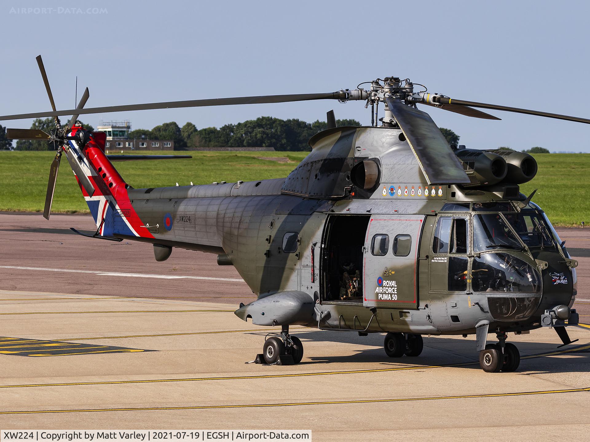XW224, 1972 Westland Puma HC.2 C/N 1166, PUMA