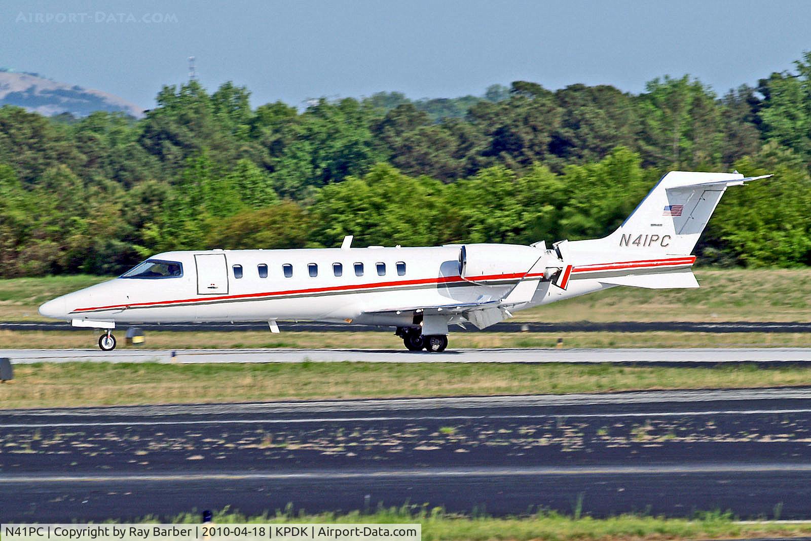 N41PC, 2008 Learjet 45 C/N 387, N41PC   Learjet 45XR [45-387] Atlanta-Dekalb-Peachtree~N 18/04/2010