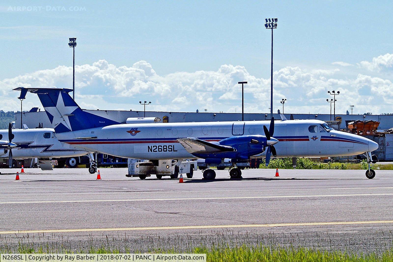 N268SL, 1989 Beech 1900C-1 C/N UC-68, N268SL   Beech 1900C-1 [UC-68] (Alaska Central Express) Ted Stevens Anchorage Int'l~N 02/07/2018