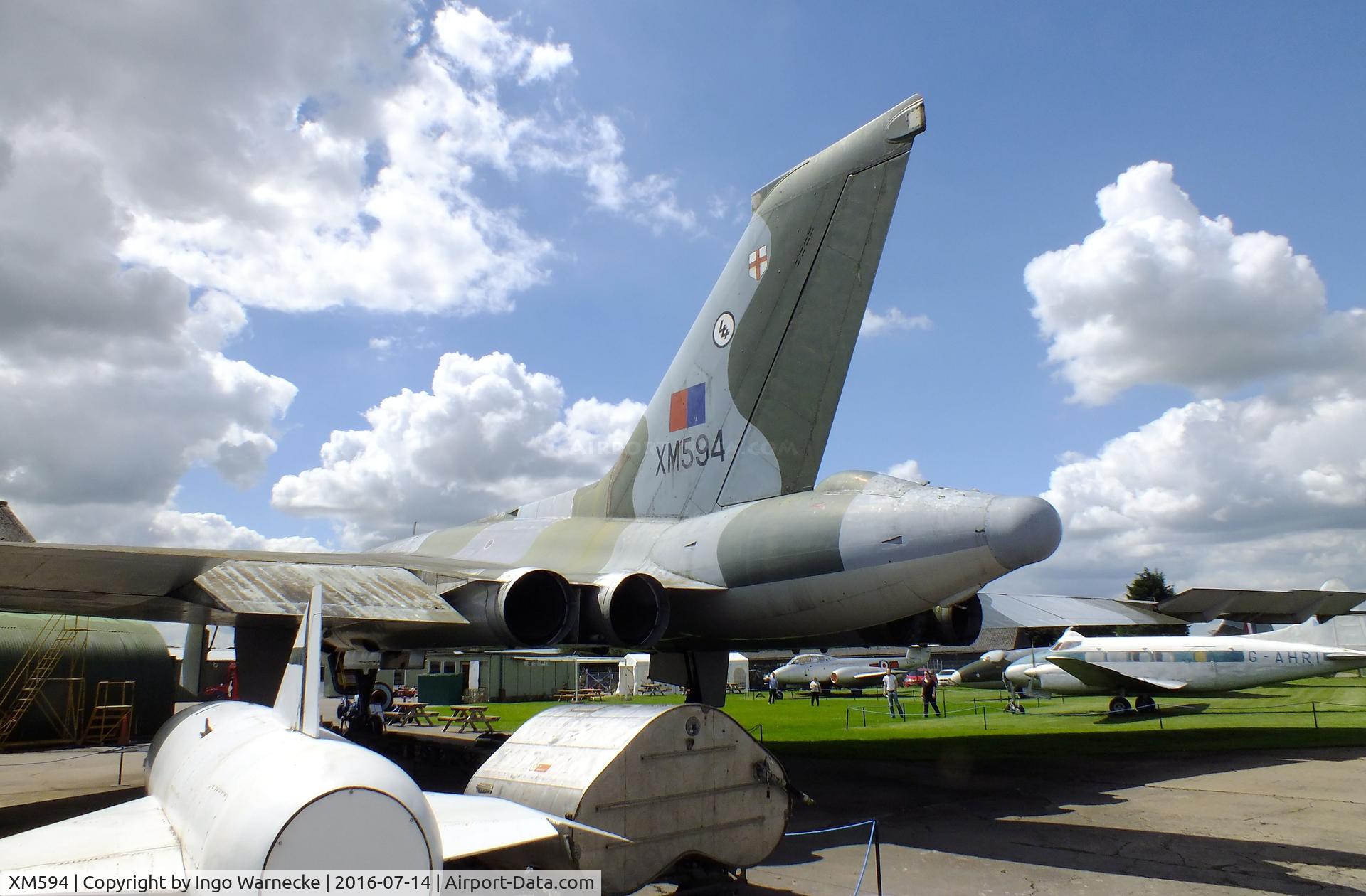 XM594, 1963 Avro Vulcan B.2 C/N Set 58, Avro Vulcan B2 at the Newark Air Museum