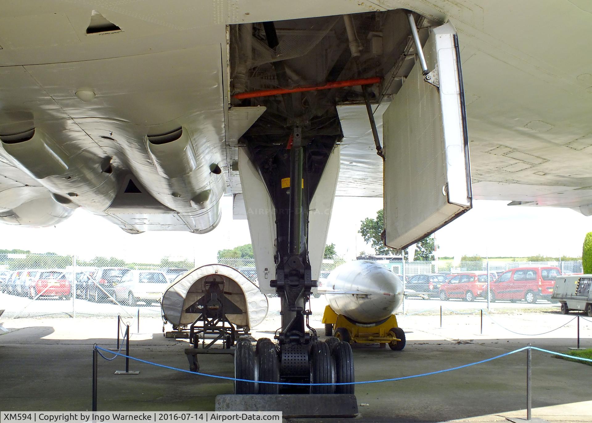 XM594, 1963 Avro Vulcan B.2 C/N Set 58, Avro Vulcan B2 at the Newark Air Museum