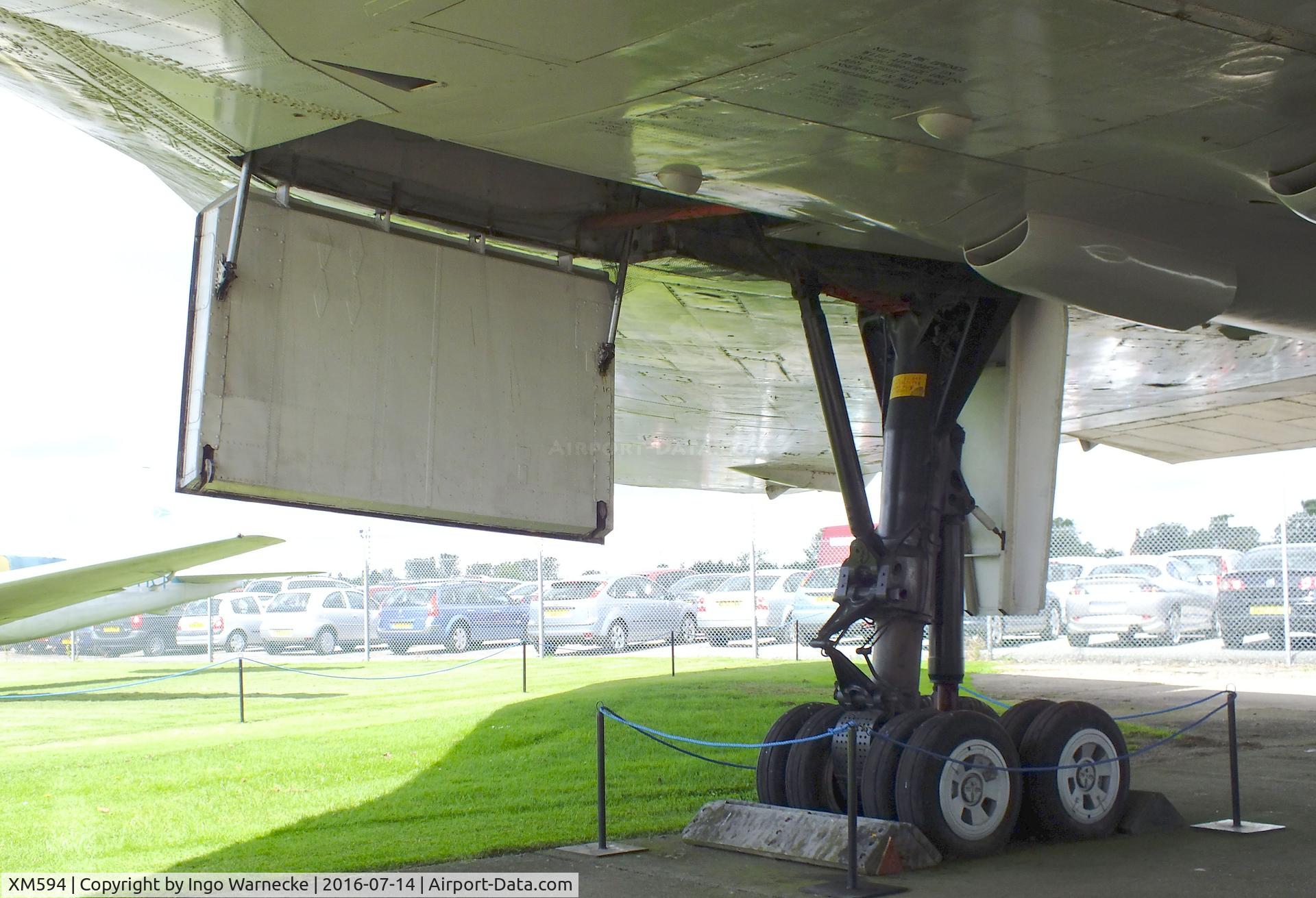 XM594, 1963 Avro Vulcan B.2 C/N Set 58, Avro Vulcan B2 at the Newark Air Museum