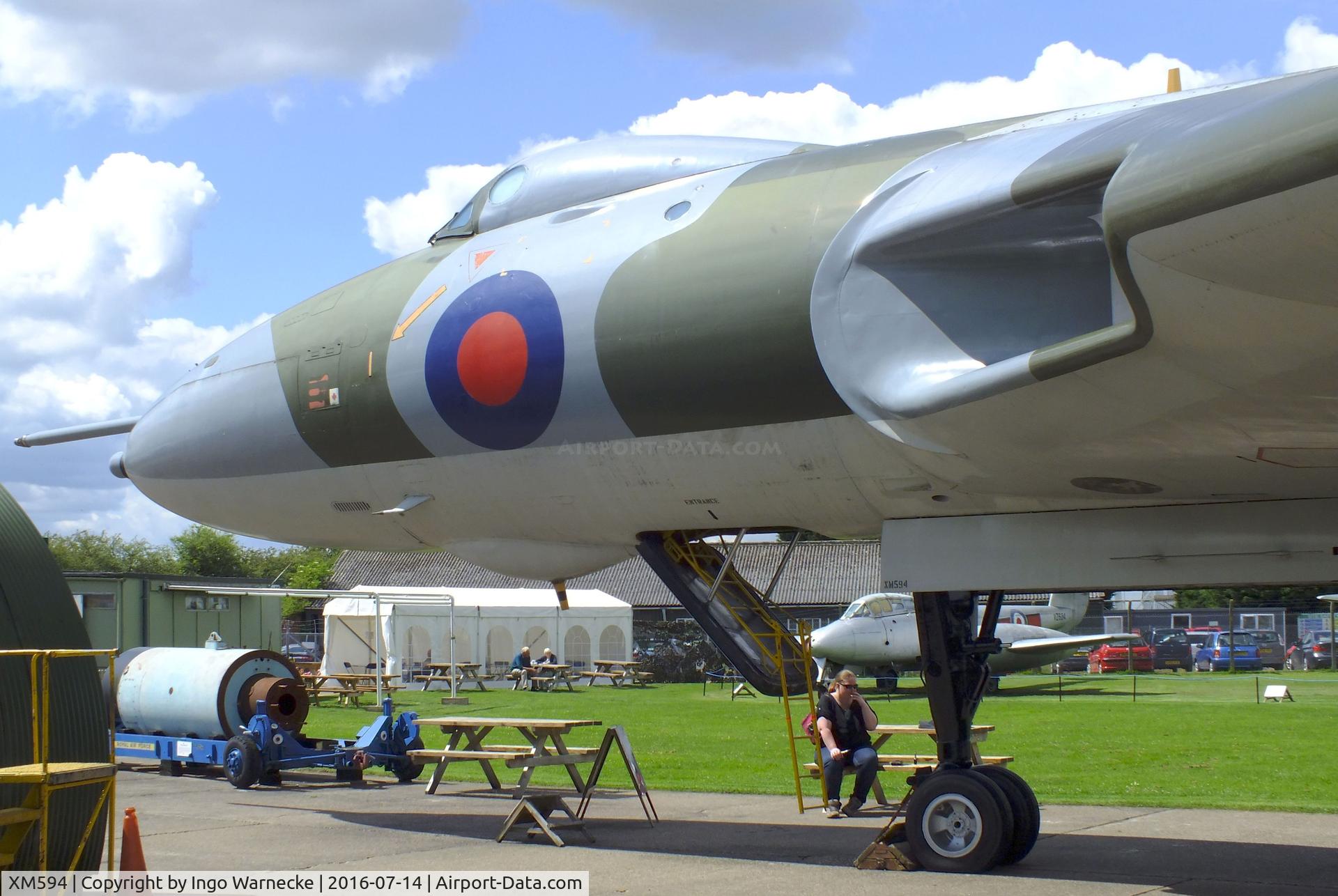 XM594, 1963 Avro Vulcan B.2 C/N Set 58, Avro Vulcan B2 at the Newark Air Museum