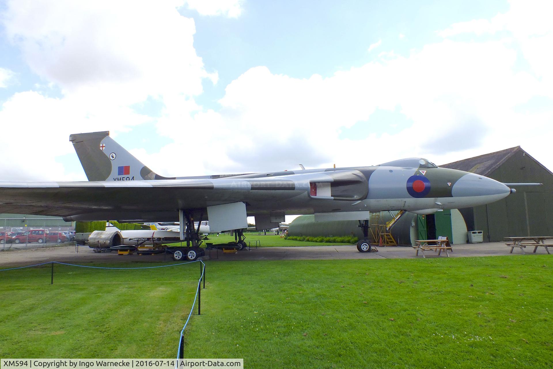 XM594, 1963 Avro Vulcan B.2 C/N Set 58, Avro Vulcan B2 at the Newark Air Museum
