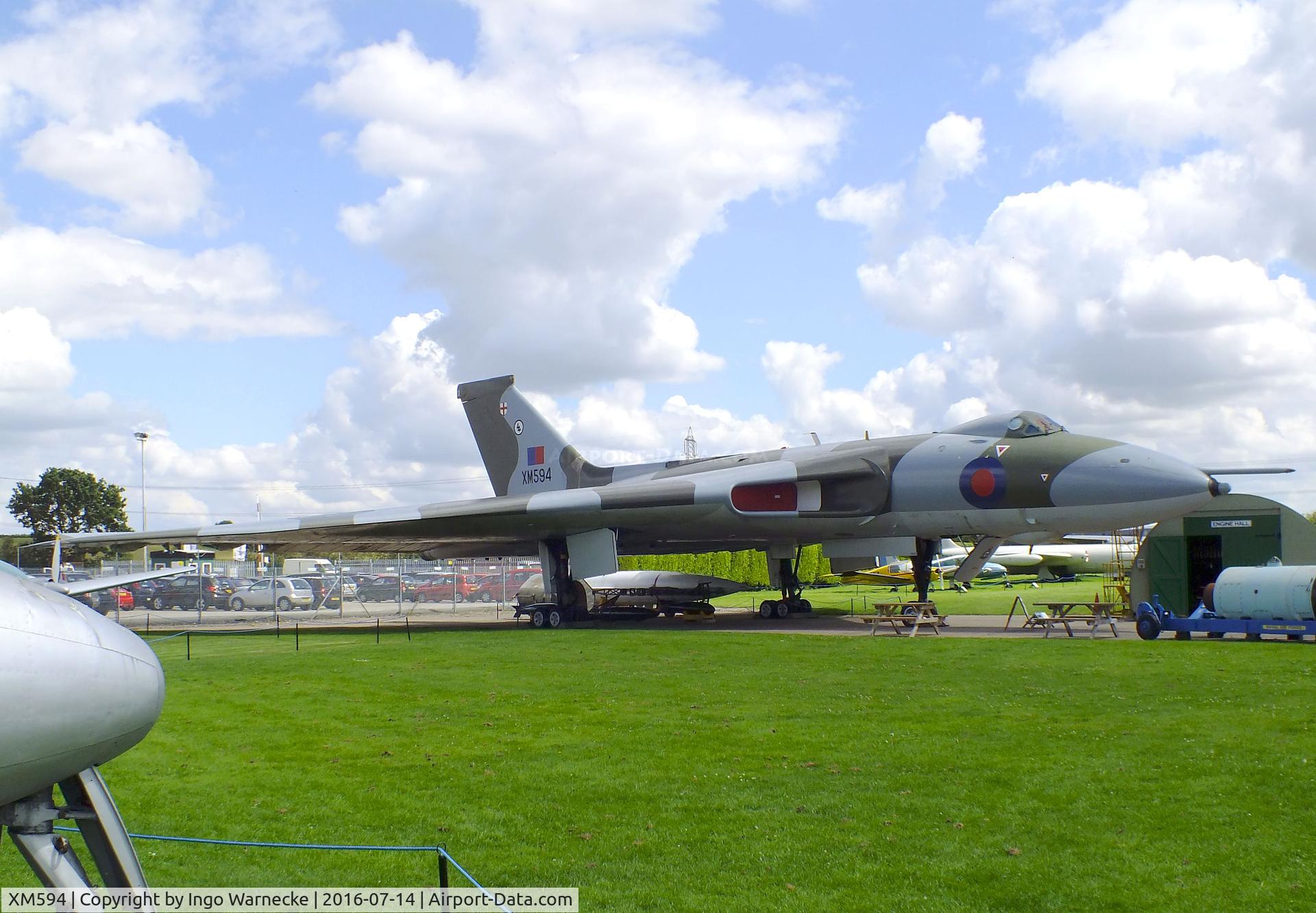 XM594, 1963 Avro Vulcan B.2 C/N Set 58, Avro Vulcan B2 at the Newark Air Museum