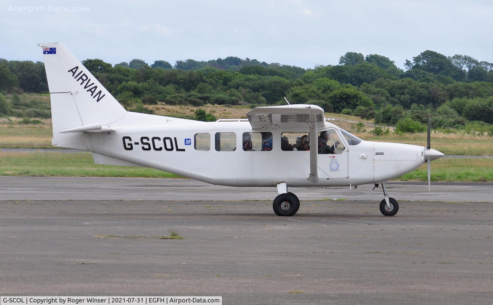G-SCOL, 2006 Gippsland GA-8 Airvan C/N GA8-05-088, Visiting Airvan.