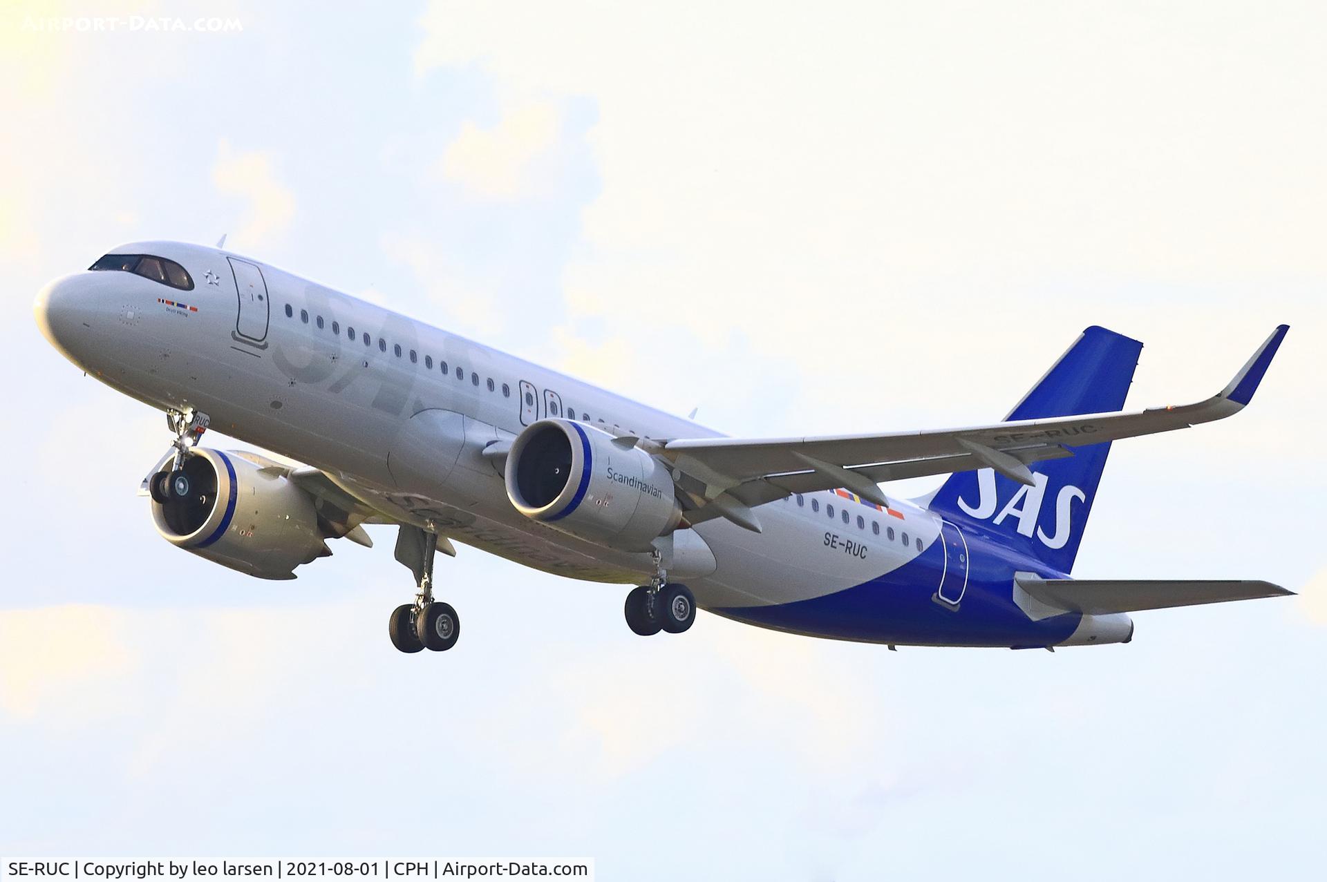 SE-RUC, 2020 Airbus A320-251N C/N 10051, Copenhagen 1.8.2021