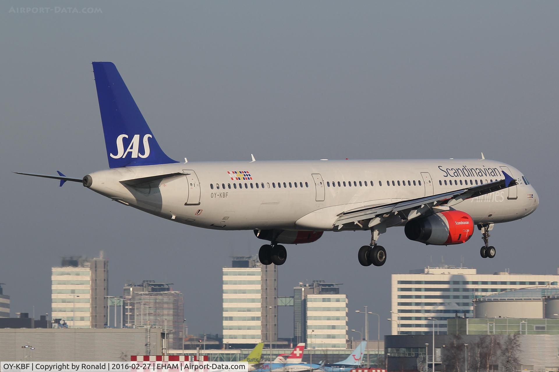 OY-KBF, 2002 Airbus A321-232 C/N 1807, at spl