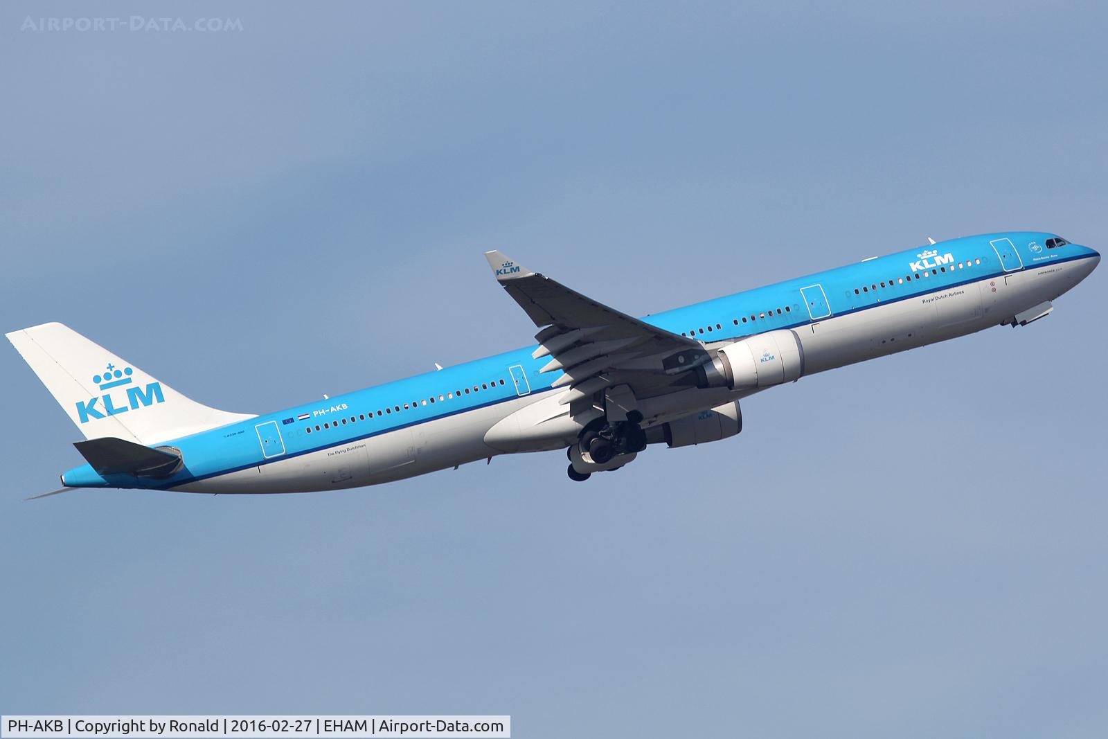 PH-AKB, 2012 Airbus A330-303 C/N 1294, at spl