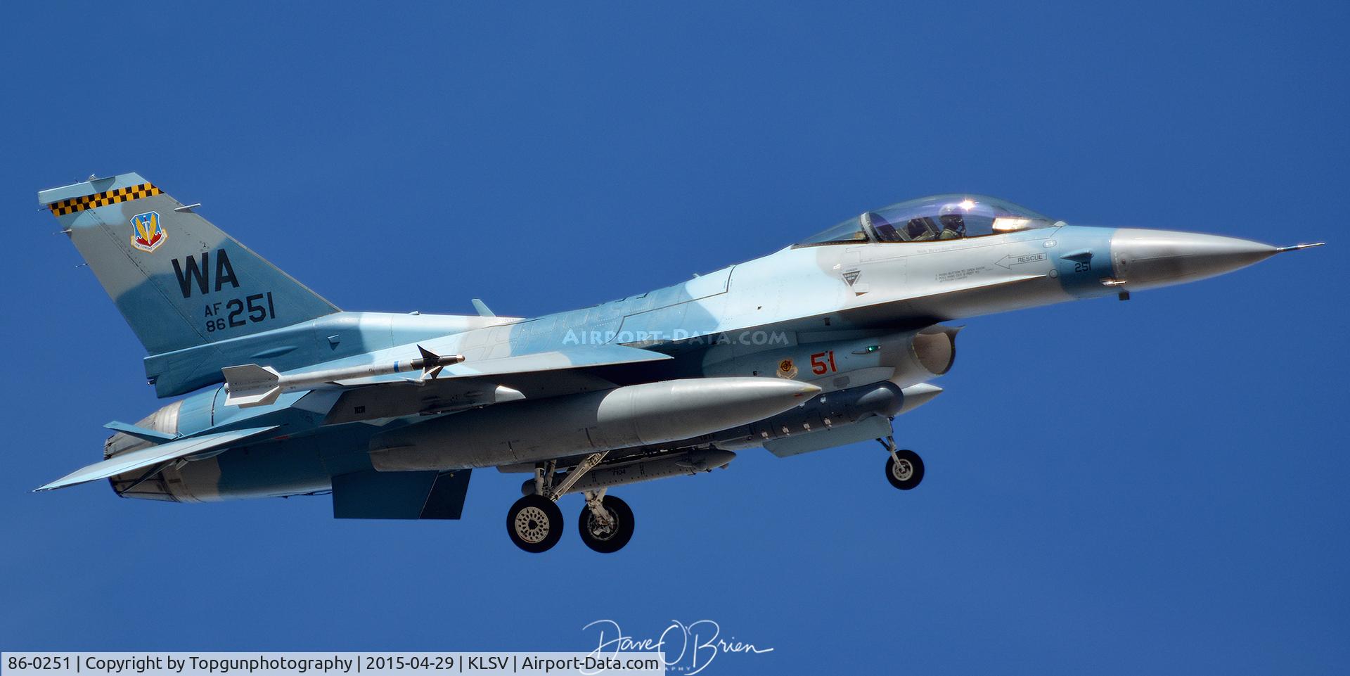 86-0251, 1986 General Dynamics F-16C Fighting Falcon C/N 5C-357, SNAKE21 Right Base