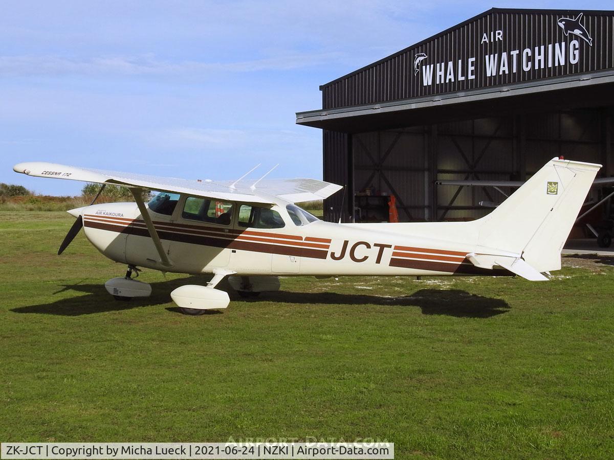 ZK-JCT, Cessna 172M C/N 17262504, At Kaikoura