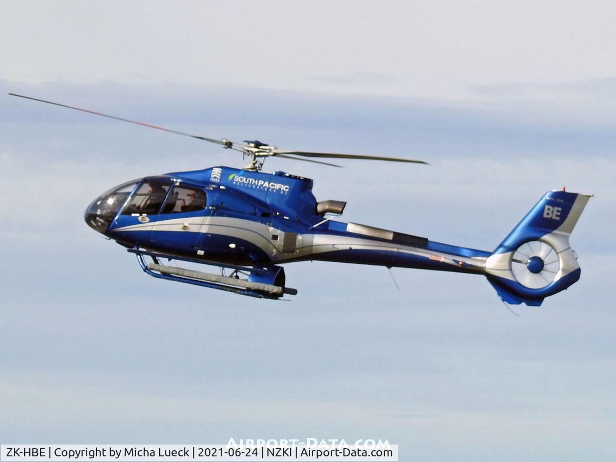 ZK-HBE, Eurocopter EC-130B-4 (AS-350B-4) C/N 3541, At Kaikoura