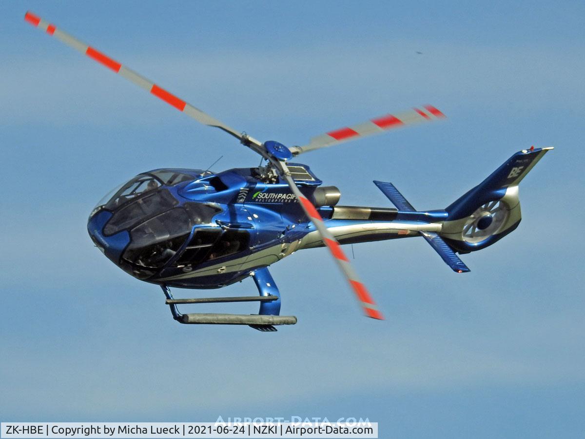 ZK-HBE, Eurocopter EC-130B-4 (AS-350B-4) C/N 3541, At Kaikoura