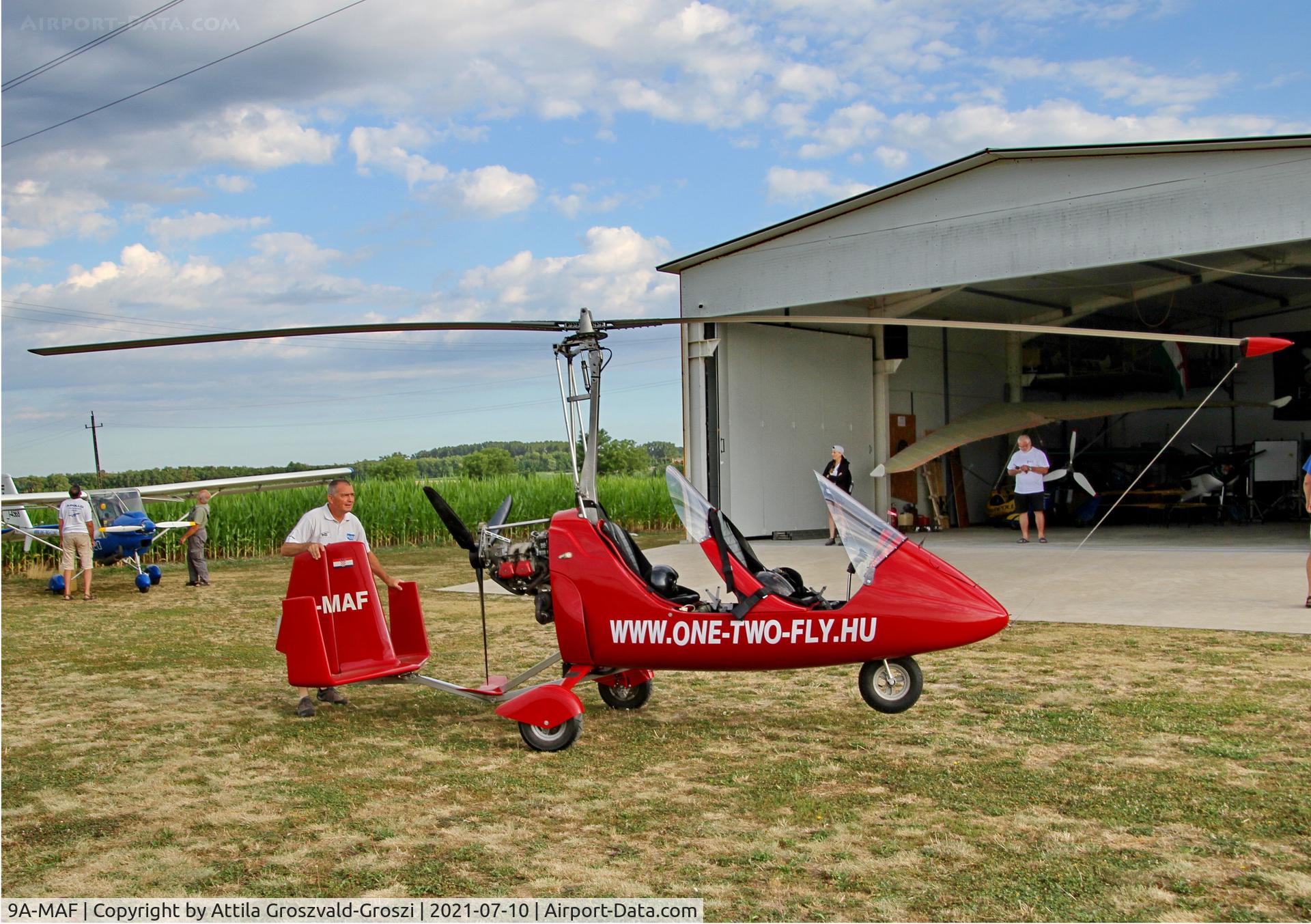 9A-MAF, AutoGyro Europe MTO3 C/N 07G50, Becsehely Airport, Hungary