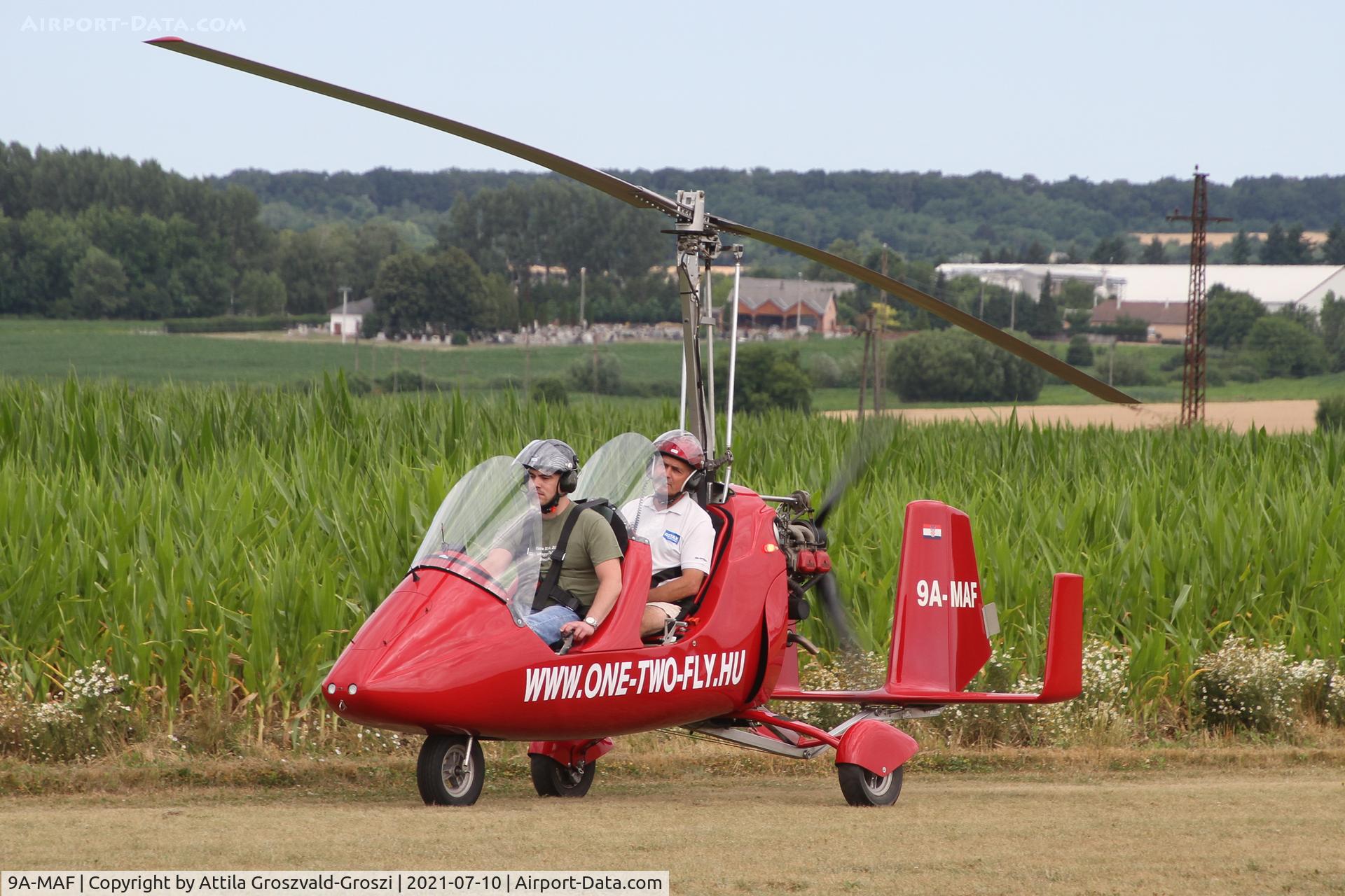 9A-MAF, AutoGyro Europe MTO3 C/N 07G50, Becsehely Airport, Hungary