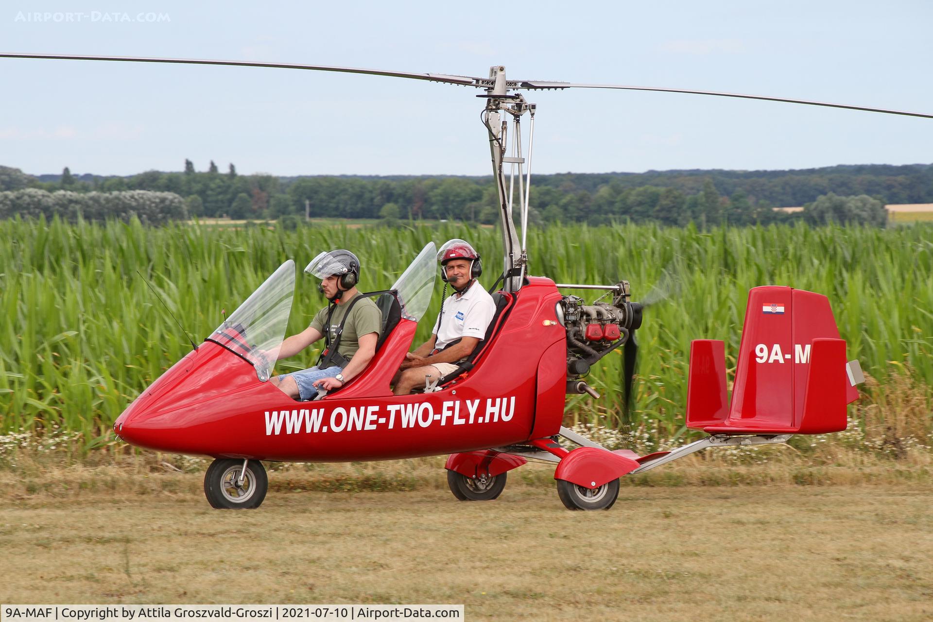 9A-MAF, AutoGyro Europe MTO3 C/N 07G50, Becsehely Airport, Hungary