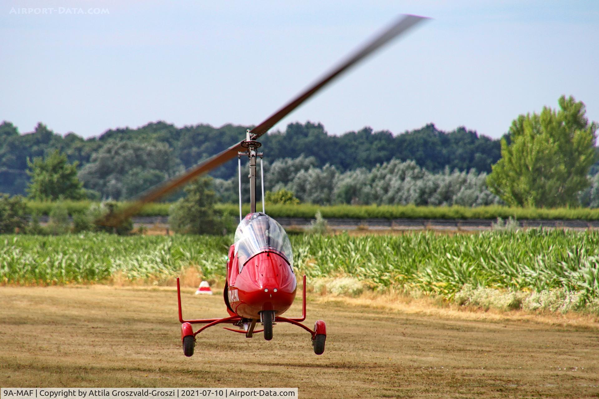 9A-MAF, AutoGyro Europe MTO3 C/N 07G50, Becsehely Airport, Hungary