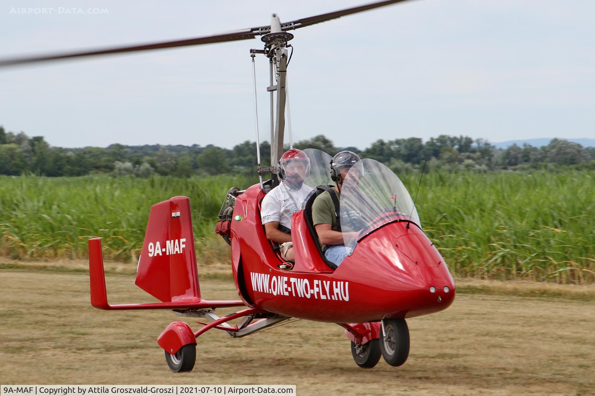 9A-MAF, AutoGyro Europe MTO3 C/N 07G50, Becsehely Airport, Hungary