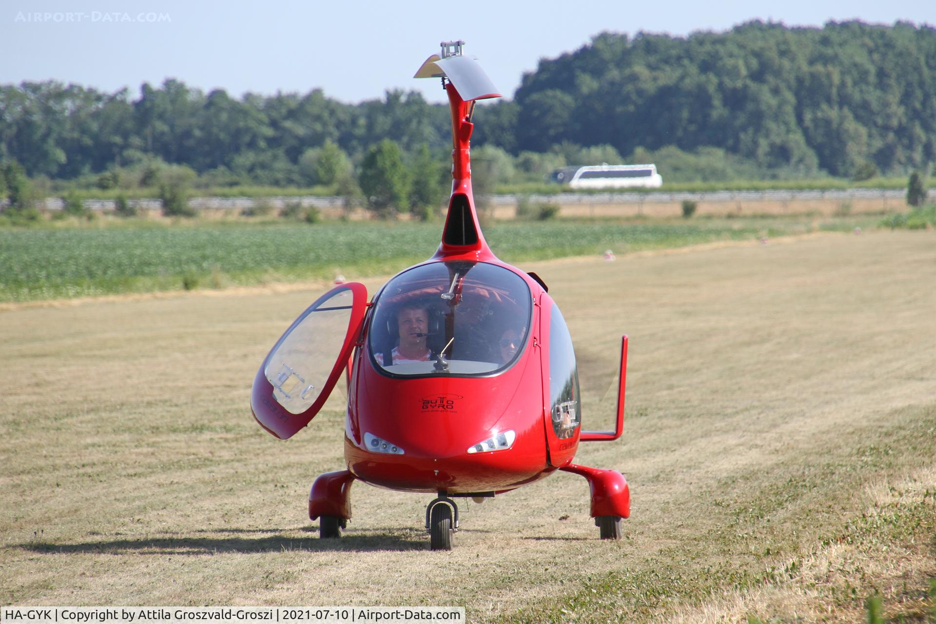 HA-GYK, 2014 AutoGyro Cavalon C/N V00167, Becsehely Airport, Hungary