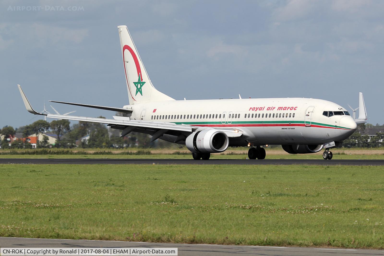 CN-ROK, 2006 Boeing 737-8B6 C/N 33064, at spl