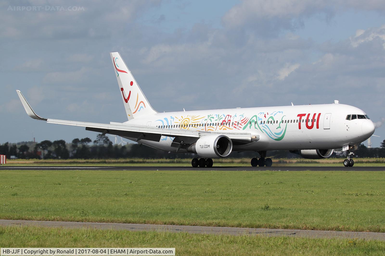 HB-JJF, 1997 Boeing 767-316/ER C/N 27613, at spl