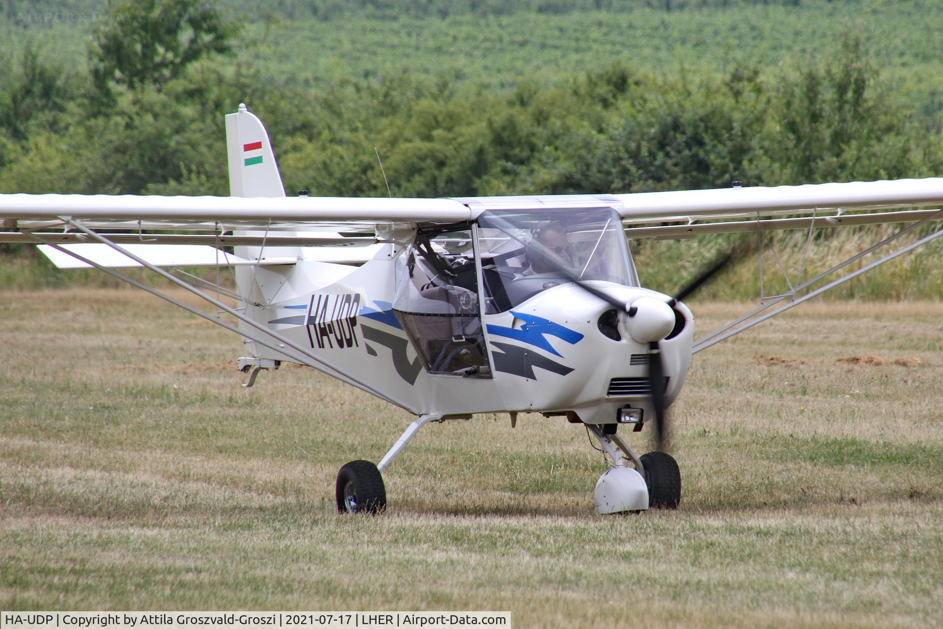 HA-UDP, 2016 Halley Apollo Fox C/N 220816, LHER - Eger, Apollo Airport, Hungary