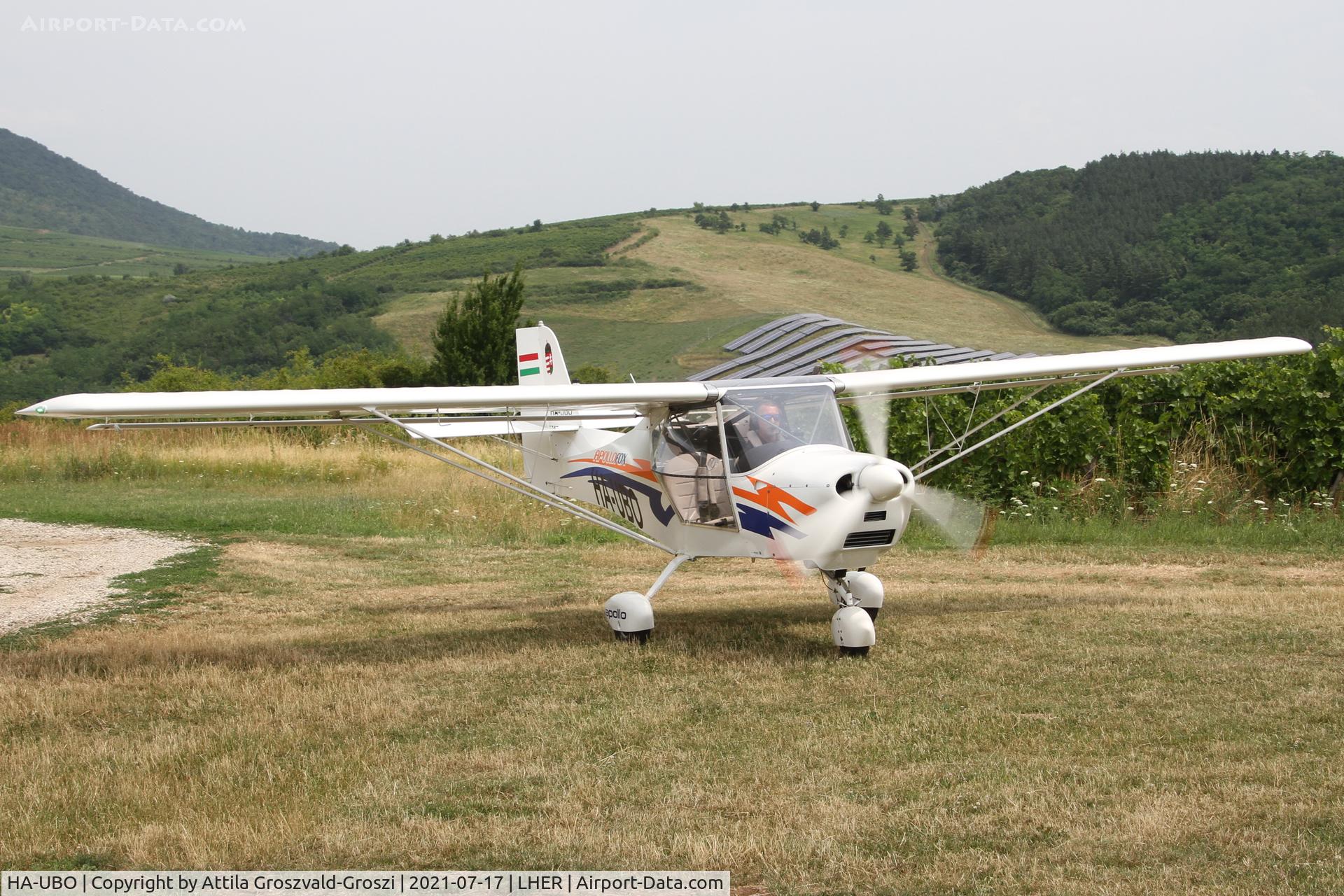 HA-UBO, 2015 Halley Apollo Fox C/N 010115, LHER - Eger, Apollo Airport, Hungary