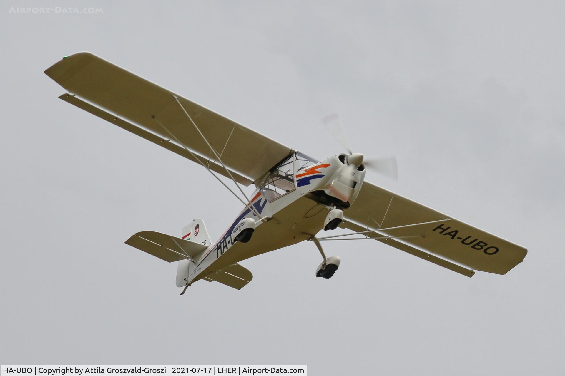 HA-UBO, 2015 Halley Apollo Fox C/N 010115, LHER - Eger, Apollo Airport, Hungary