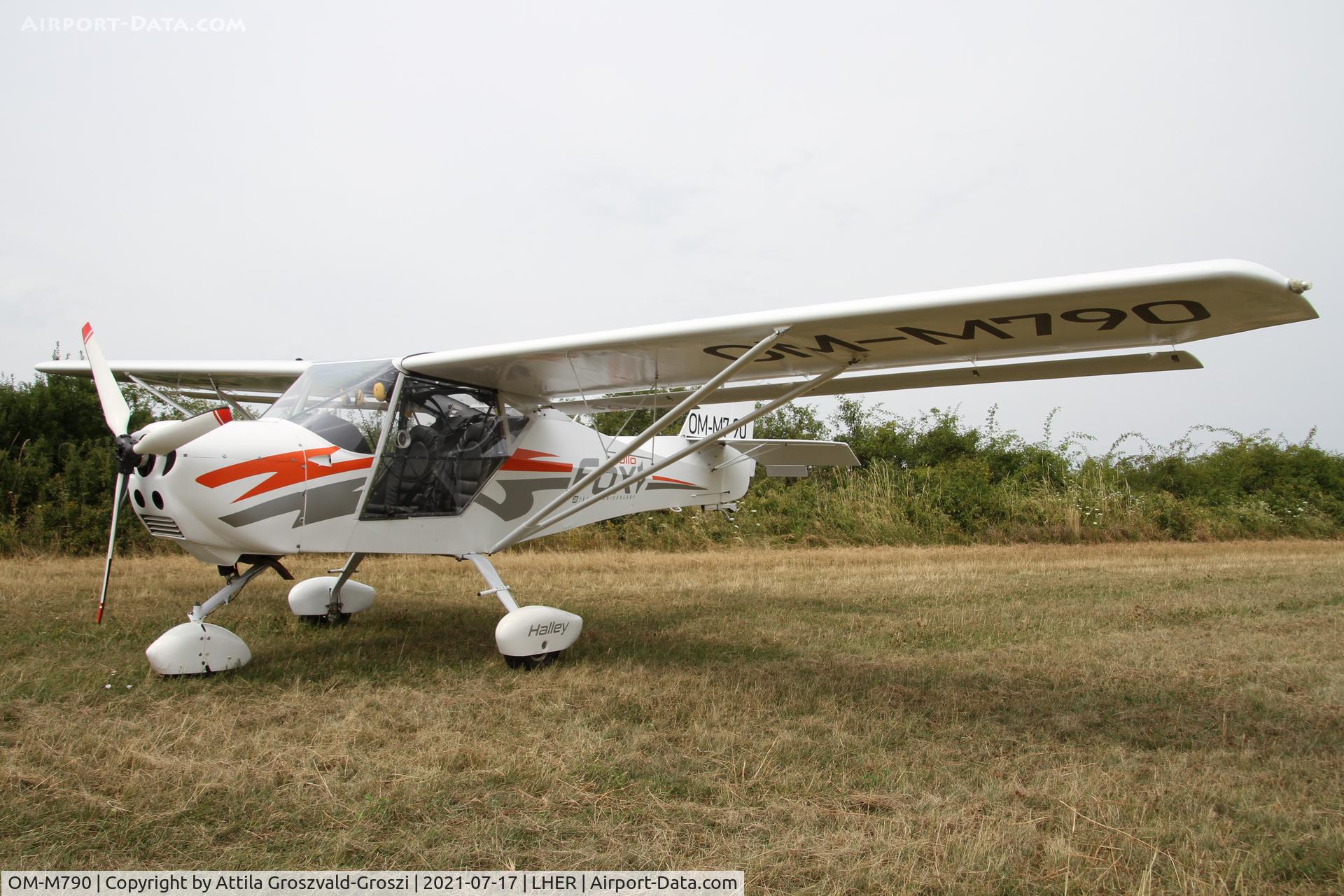 OM-M790, 2010 Halley Apollo Fox C/N 110510, LHER - Eger, Apollo Airport, Hungary