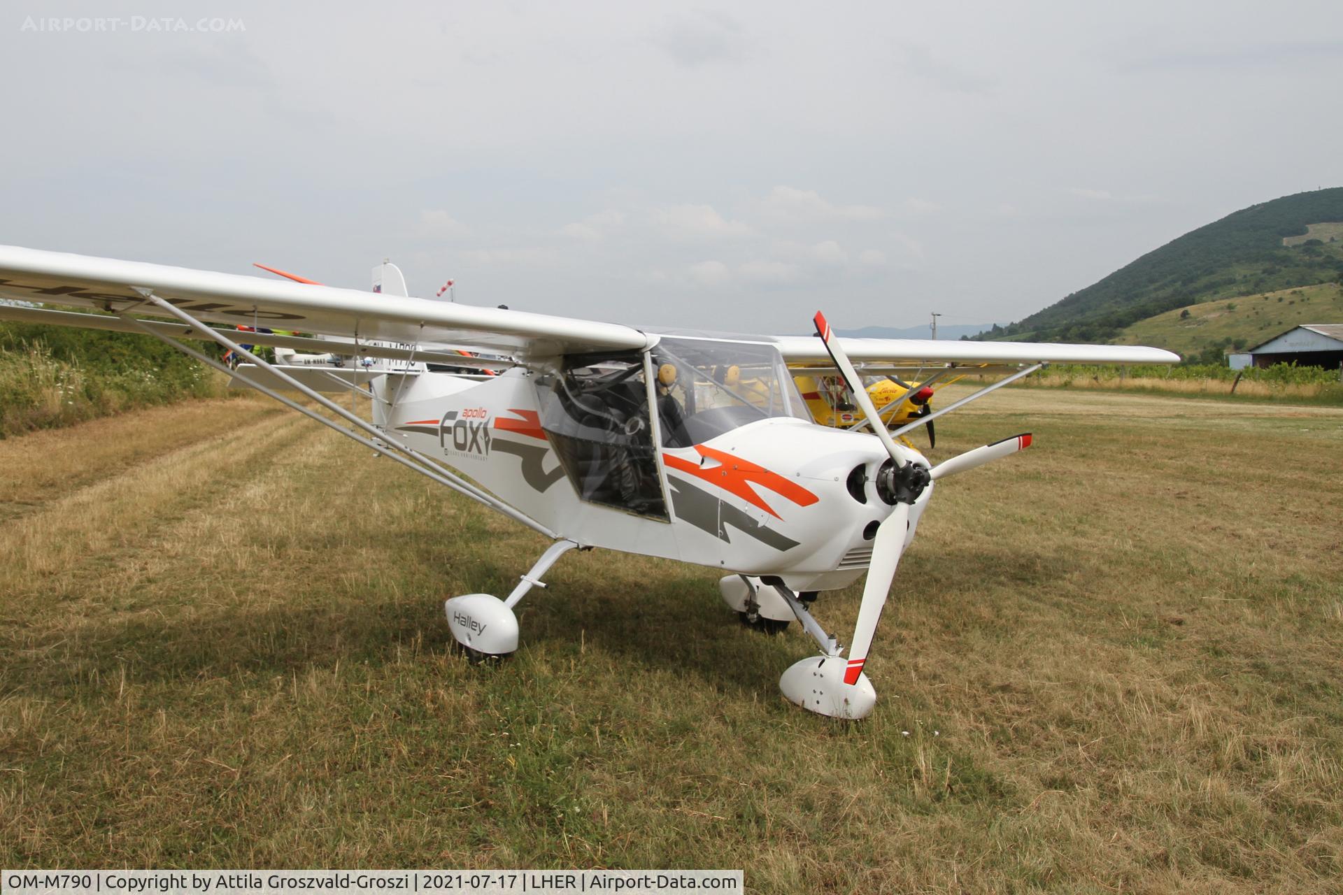 OM-M790, 2010 Halley Apollo Fox C/N 110510, LHER - Eger, Apollo Airport, Hungary