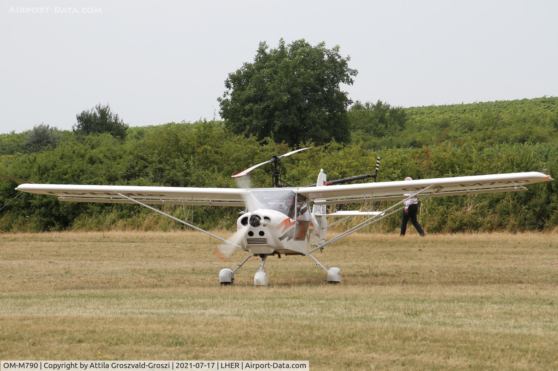OM-M790, 2010 Halley Apollo Fox C/N 110510, LHER - Eger, Apollo Airport, Hungary