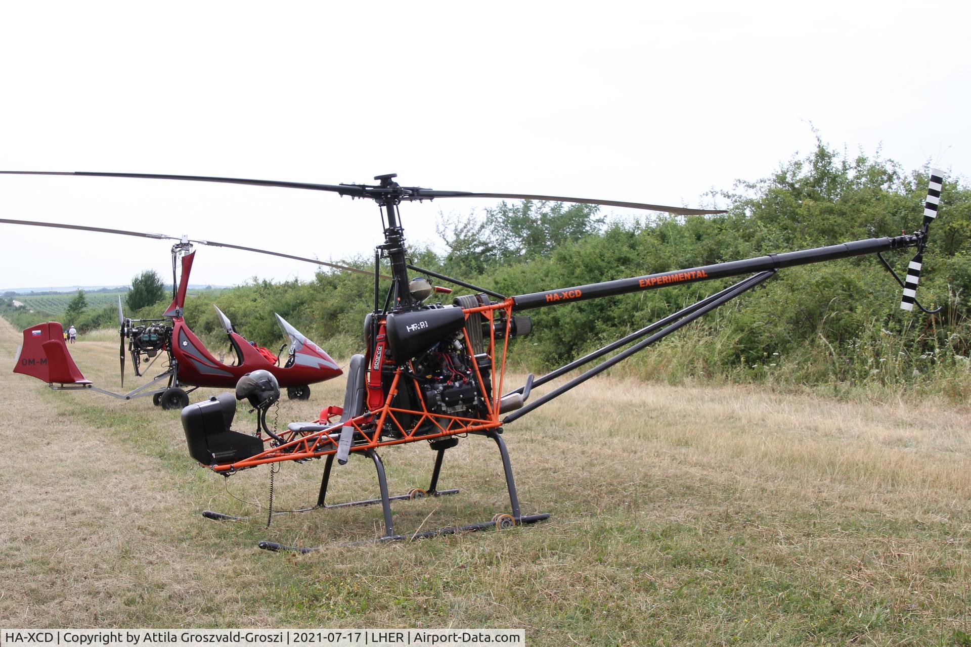 HA-XCD, 2012 Hungaro Copter HC-01 C/N HC-01 2012/01, LHER - Eger, Apollo Airport, Hungary