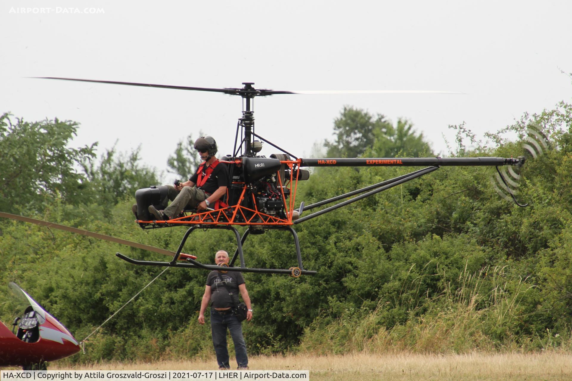 HA-XCD, 2012 Hungaro Copter HC-01 C/N HC-01 2012/01, LHER - Eger, Apollo Airport, Hungary
