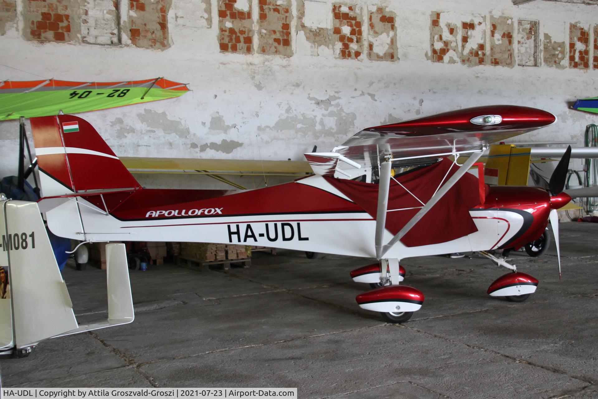 HA-UDL, 2013 Halley Apollo Fox C/N 220813, Balatonfökajár Airport, Hungary