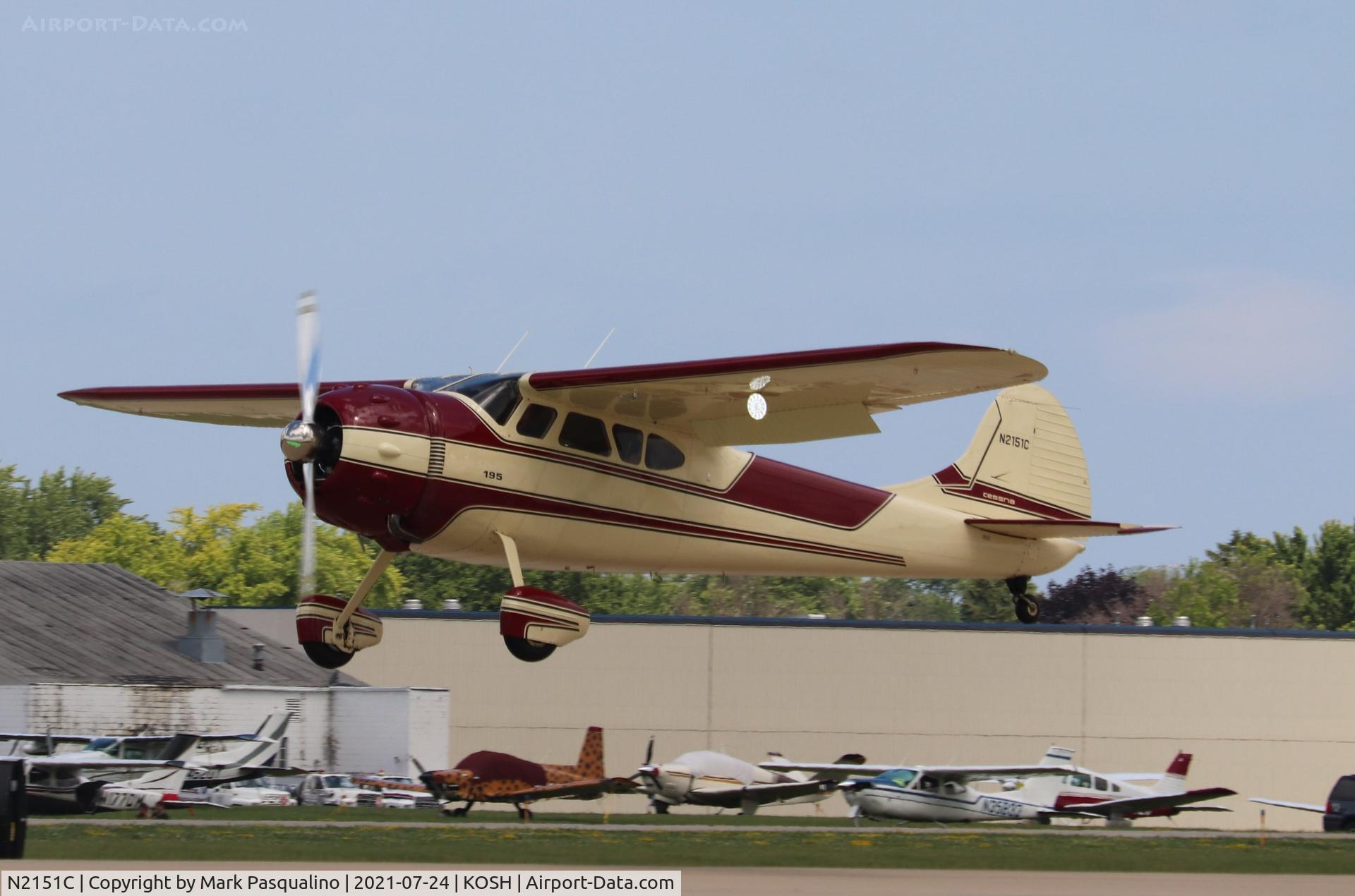 N2151C, 1954 Cessna 195B Businessliner C/N 16136, Cessna 195B